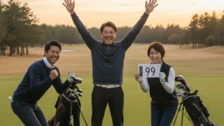ゴルフスコアの100切りまでの期間の平均は？練習方法や上手い人の条件