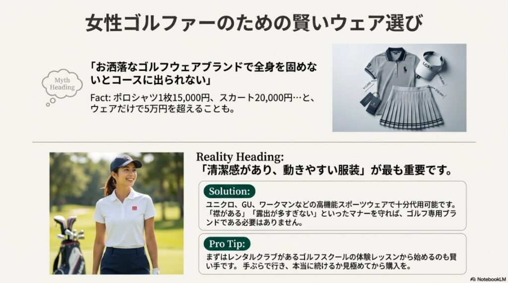 初心者や女性にかかる初期費用の内訳と節約術