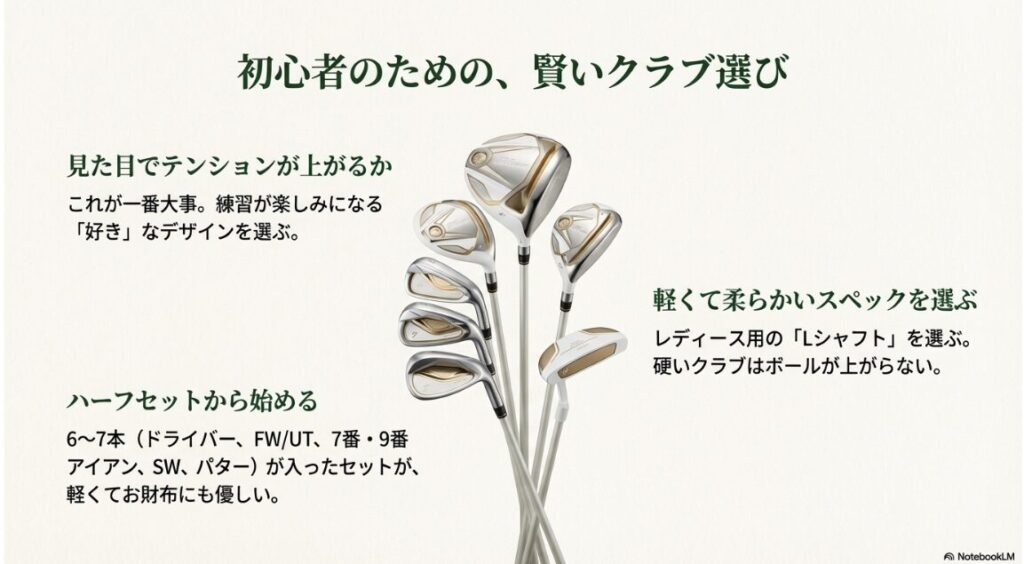 賢いクラブ選びのポイント