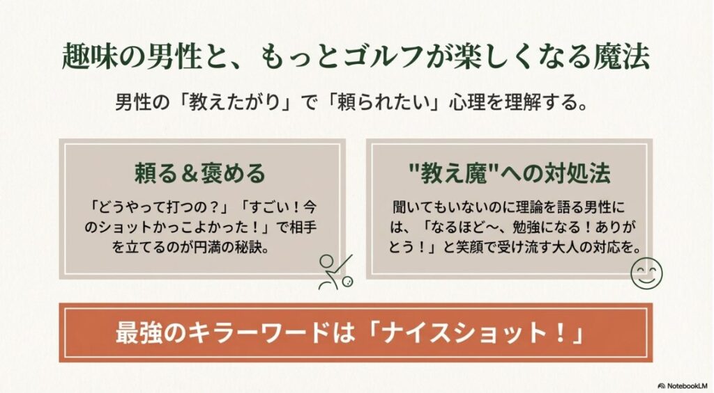 趣味の男性とうまく付き合うコツ