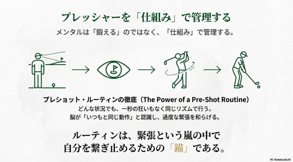 プレショット・ルーティンの魔法