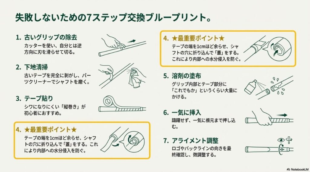 初心者でも失敗しない自分で交換する具体的な方法
