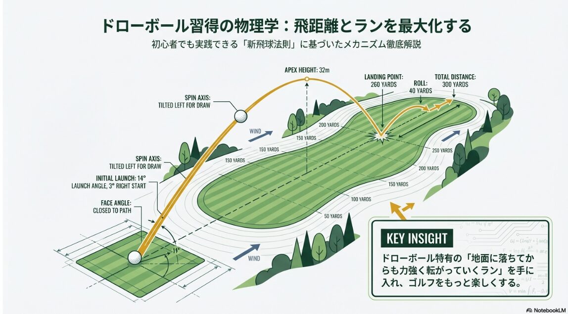 ゴルフのドローの打ち方を図解で徹底解説！初心者でも飛ぶ秘訣