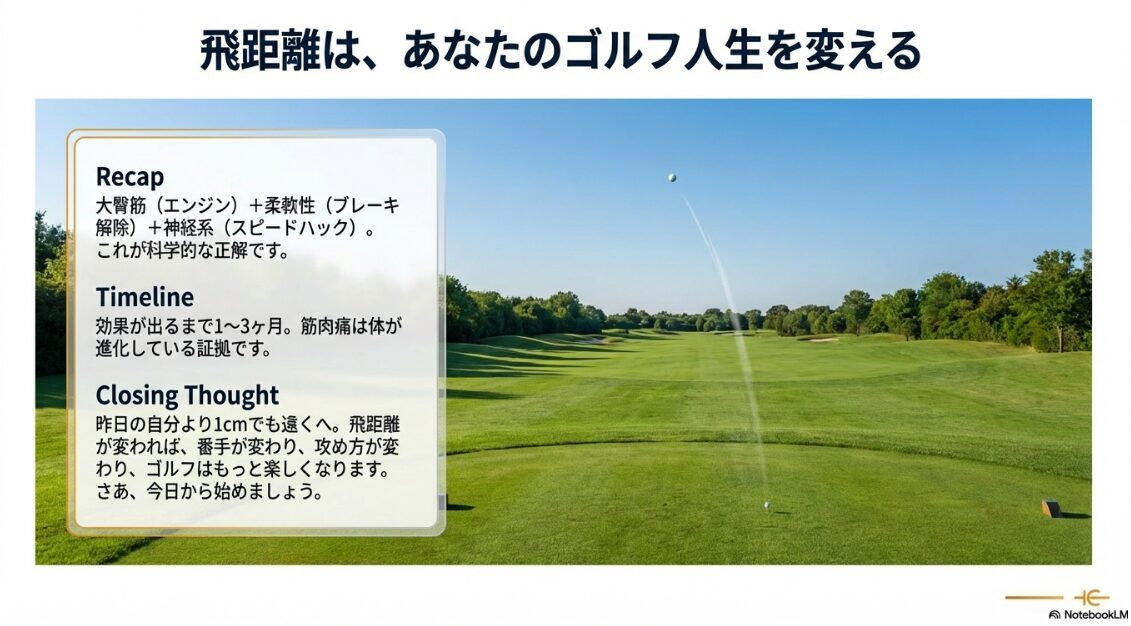 ゴルフのヘッドスピードを上げるための重要ポイントおさらい図解