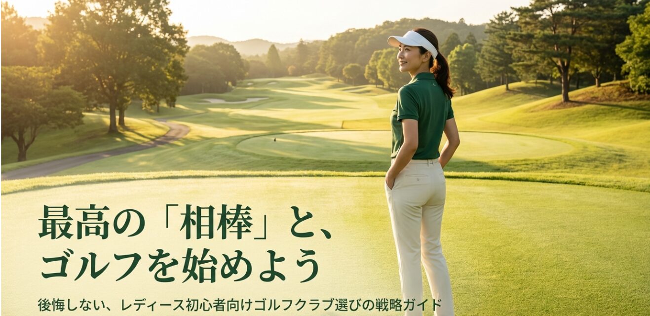 初心者女性向けのゴルフクラブ選び戦略ガイドの表紙イメージ