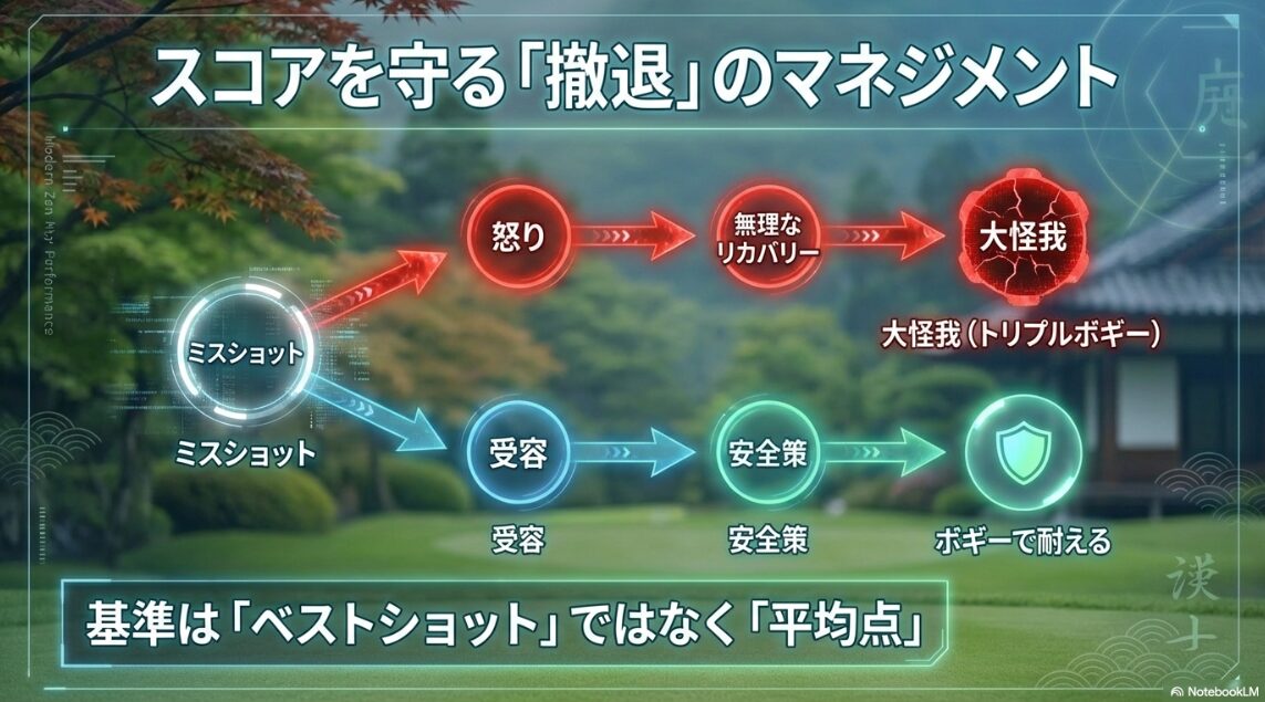 ゴルフのスコアを改善するためのコースマネジメント術