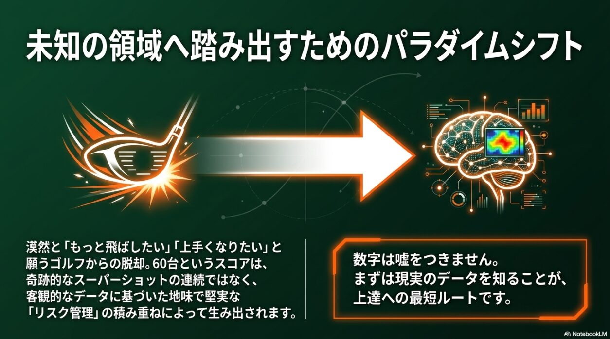 客観的なデータに基づいた堅実なリスク管理で60台を目指すパラダイムシフトの解説